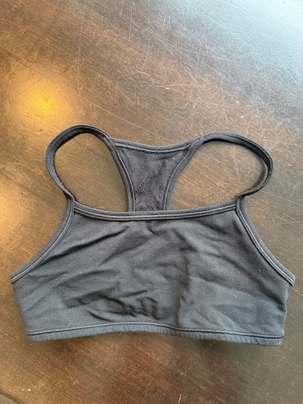Ivivva Black Racerback Sports Bra Top
